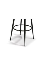 Resim bluetick 2 Adet 65cm Metal Ayaklı Deri Eyfel Bar Sandalyesi Taburesi Sc008 