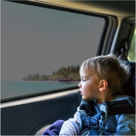 Resim Zeepmax Oto Bebek ve Çocuk Yan Cam Perdesi Sineklik 2 Adet 45 x 85 cm 