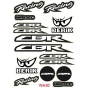 Resim PROMOT Motorsiklet Aksesuar Ekipman Sticker Kask Grenaj Laptop Sticker Seti 0001 