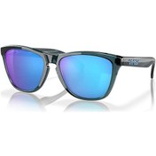 Resim Oakley Oak 9013 9013f6 55 Frogskins Erkek Polarize Aynalı Kare Kristal Siyah Güneş Gözlüğü 