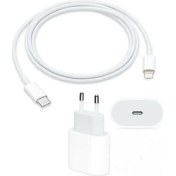 Resim if Tech Apple Iphone Şarj Aleti 11 - 11 Pro Max - 12 - 12 Pro Uyumlu Hızlı Şarj Aleti 20W 