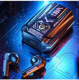 Resim Prestigegoods Wekome Vb07 Tws Bluetooth 5.3 Kulak İçi Kulaklık - Mecha Şekil, Düşük Gecikme, 5 Saat Pil 