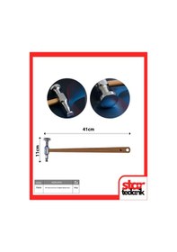 Resim Pdr Çekiç Aluminyum Değişken Başlık 34-14 Mm Başlık Uçları 