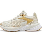 Resim Puma Velophasis Jelly Glitter Kadın Spor Ayakkabı Beyaz - Altın 