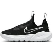 Resim Flex Runner 2 Psv Lastikli Unisex Çocuk Ayakkabısı Siyah Siyah - Beyaz 