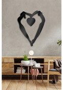 Resim Heart Couple - Metal Tablo 