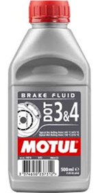 Resim MOTUL DOT 3&4 0,50 LİTRE FREN HİDROLİK YAĞI 