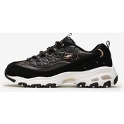 Resim Skechers D'Lites - Glamour Feels Kadın Sneakers - Siyah 13087 BKRG Siyah 