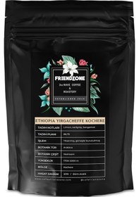Resim Friendzone Ethiopia Yirgacheffe Yöresel Çekirdek Kahve 500 G 