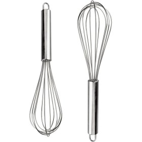 Resim A&A Büyük Boy Paslanmaz Çelik Çırpıcı Üst Kalite Çeyizlik Set Kalın Zarif Şık Çiprici 