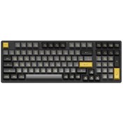 Resim AKKO 3098B Plus Black – Gold RGB Kablosuz Hotswap Mekanik Gaming Klavye 