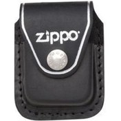 Resim Zippo Hakiki Deri Çakmak Kılıfı Siyah 