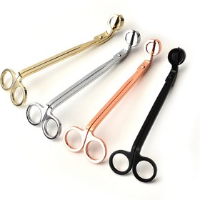 Resim Paslanmaz Çelik Wick Trimmer, Kokulu Mumlar için, Mum Kesme Araçları, Aksesuarlar ve Dekoratif Ürünler. Ev Dekorasyonu için Yangın Söndürme Makasları, Çeşitli Renklerde Mevcuttur. 