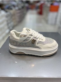 Resim Guja İthal Taşlı Kadın Şık Sneakers 