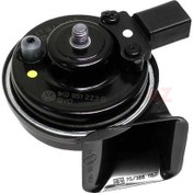 Resim Volkswagen Jetta 2006 Model Sonrası Yüksek Ses Korna Orijinal VAG 5C0951223C 