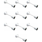 Resim Flora Elektromarket Porselen Asma Duy Korumalı Tij E27 Duy 10 Adet 