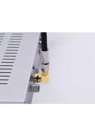 Resim electroon F Konnektör L 90 Derece Gold - 100Adet 