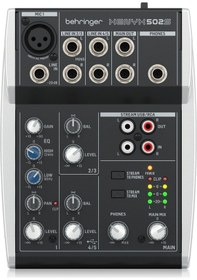 Resim Behrınger Xenyx 502s Premium Analog 5-ınput Mixer With Usb Stream 