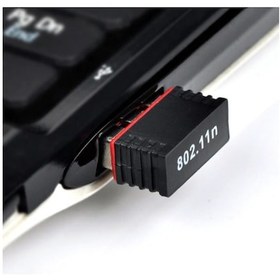 Resim Mini USB Kablosuz Wi-Fi Alıcı Adaptör 300 Mbps 