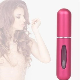 Resim MuazShop Parfüm Şişesinden Dolabilir Yedek Cep Parfüm Şişesi Aparatı 