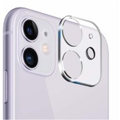 Resim Vendas iPhone 12 Mini Tam Uyumlu Şeffaf Cam Kamera Lens Koruyucu 