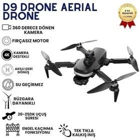 Resim M104 Drone,fırçasız Motorlu, Engel Aşabilen,uzun Aydınlatmalı,brushless Motorlu 4k Akıllı Drone-1477 