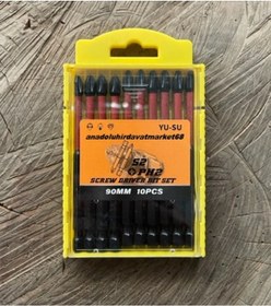 Resim Yusu İmpact Bits Uç Ph2 Sac Vida Sıkma Ucu 90mm Ph2 Bits Uç Carbon Çelik 10pcs Matkap Ucu 