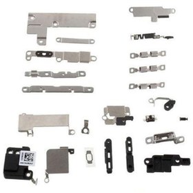Resim iPhone 7 Anakart İç Metal Braket Demir Seti 