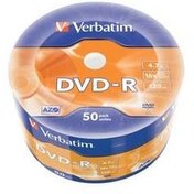 Resim 43791 - Verbatim 43791 Dvd-R 50 Wrap Matt Silver 16X 4.7Gb 