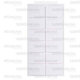 Resim Pacific Beyaz Yapışkanlı Keçe 35mm X 55mm 