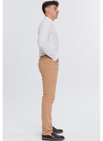 Resim Erkek Likralı Yüksek Bel Regular Fit Bol Kesim Premium Martin Kot Pantolon Jean C336 001 