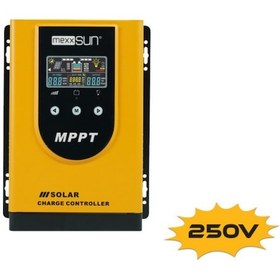 Resim Mexxsun 100a Amper Yüksek Pv Girişli 250v Dc Mppt Solar Güneş Akü Şarj Kontrol Cihazı 