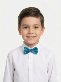 Resim Masal Dünyası Bursa Minik Beyefendiler İçin Stil İkonu: Ayarlanabilir Saten-Mat Çocuk Papyonları (Renk Çeşitleri Mevcut) 