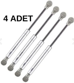 Resim TURGUTLAR TAYEM 4 Adet Dolap Kapak Pistonu Gazlı Amortisörü Piston Kapak Hidrolik 27cm Mutfak Dolabı 100n 