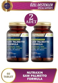 Resim Nutraxi Saw Palmetto Formula 60 Tablet 2 Adet 