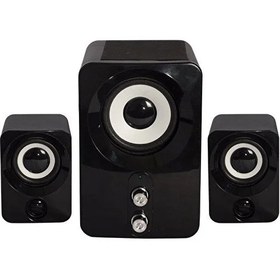 Resim MAGICVOICE FT-10 2 + 1 USB MİNİ HOPARLÖR ( 3W+3W+3W*4 OHM ) 