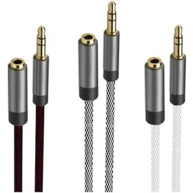 Resim Tiger Aux Kablo 3.5Mm Male To 3.5Mm Female 1Mt Tax-201 (551660894) 