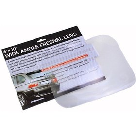 Resim Geniş Açı Fresnel Lens Otopark Geri Çıkartma Filmi Görüş Açısını Büyüt Optik Kör Noktalar Güvenlik Park Aksesuarları 
