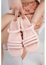 Resim Modafrato Mıla Kadın Sandalet Hafif Yazlık Ayakkabı Anatomik Taban 001 