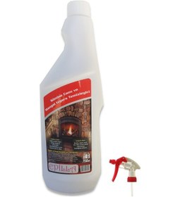 Resim Şömine Camı Fırın Yanık Ve Is Temizleyici Güçlü Yağ Ve Kir Sökücü 