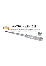 Resim Elektrik Kontrol Kalemi Düz 190 MM 1 Adet 