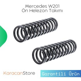 Resim Mercedes 190 Serisi W201 Kasa Ön Helezon Yayı Takımı - 