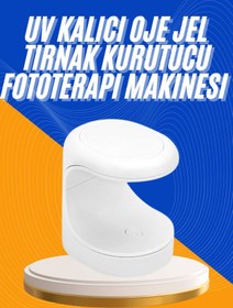 Resim Ronanna Protez Tırnak Kurutucu Kalıcı Oje Led Oje Kurutucu UV Işınlı Taşınabilir 