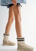 Resim Kadın Bej Bot&bootie&postal&ugg 