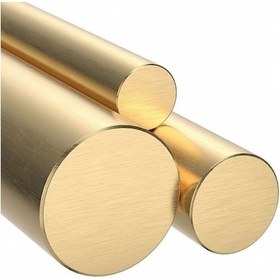 Resim 40 mm Yuvarlak Pirinç Çubuk - 1 METRE 