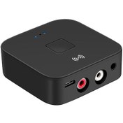 Resim NFC 5.0 Kablosuz Ses Alıcı Adaptör Stereo RCA bluetooth alıcı NFC 5.0 Kablosuz Ses Alıcı Adaptör Stereo RCA bluetooth alıcı