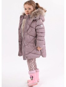 Resim Benitto Kids Kız Çocuk Mont 51278-Lila 