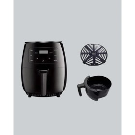 Resim Allians 2400W Güçlü Airfryer 6l Sağlıklı Yağsız Pişirici LCD Dokunmatik 