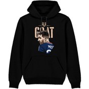 Resim Sekiz Numara Lionel Messi Goat Hoodie 