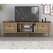 Resim Tv Sehpası Raks Ceviz 180 Cm 